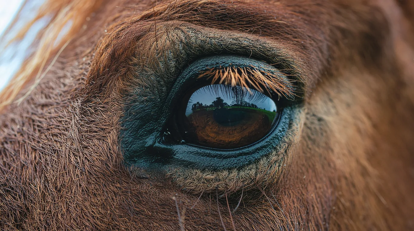 Un regard de cheval au Terres Equi'Solidaires, Campsegret